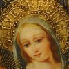 Virgin Mary Original Oil Painting - Madona del Saber by Mendoza