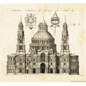 Façade of St. Peter’s by Antonio Labacco