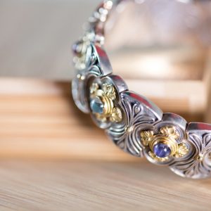 Multi-Stone Blossom Bracelet by Konstantino
